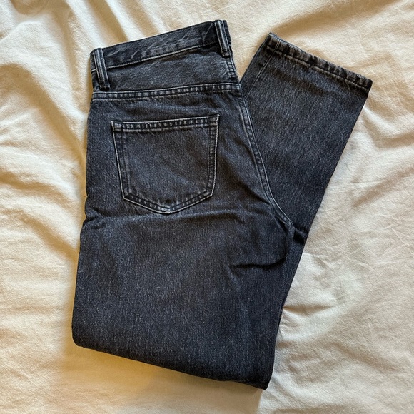 Everlane Relaxed Boyfriend Jean - Vintage Washed Black - Picture 2 of 3